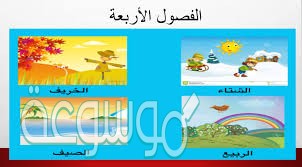 سبب حدوث الفصول الأربعة