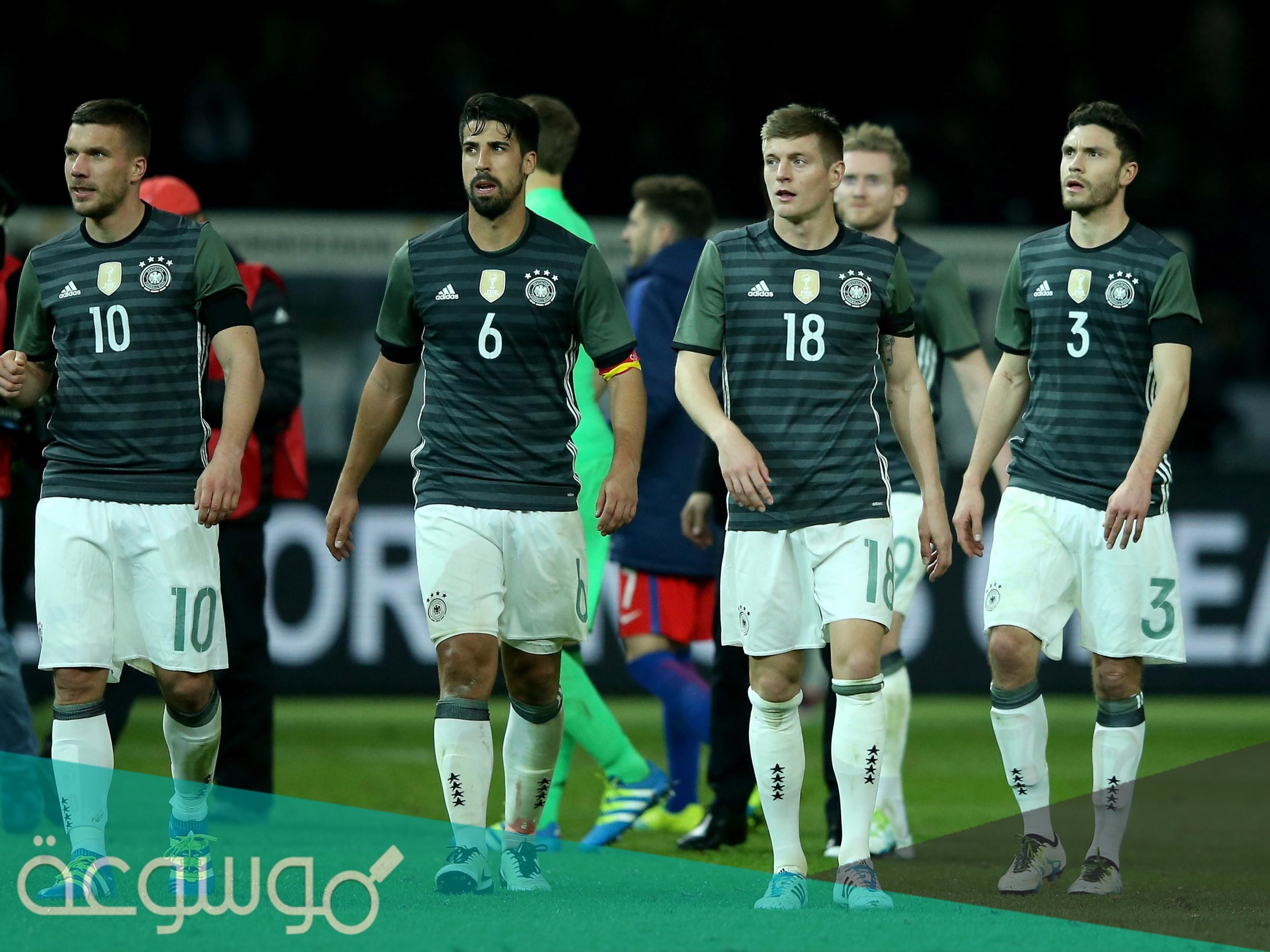 لماذا يرتدي المنتخب الألماني اللون الاخضر