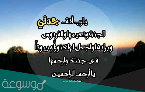 دعاء يوم عرفة لجدتي المتوفية مؤثر ومستجاب بأمر الله