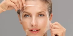 تقشير الوجه بالليزر وتقشير الوجه الكيميائي