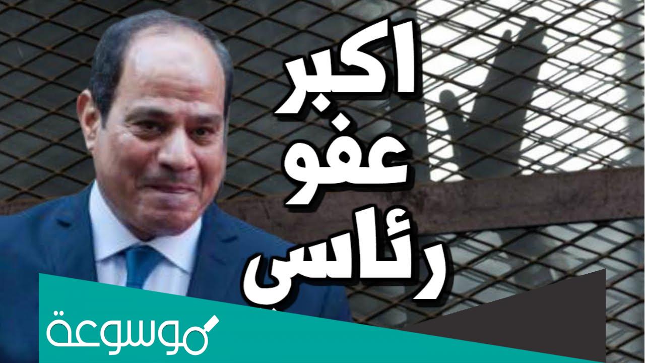 هل يوجد عفو جديد عن سجناء في مصر