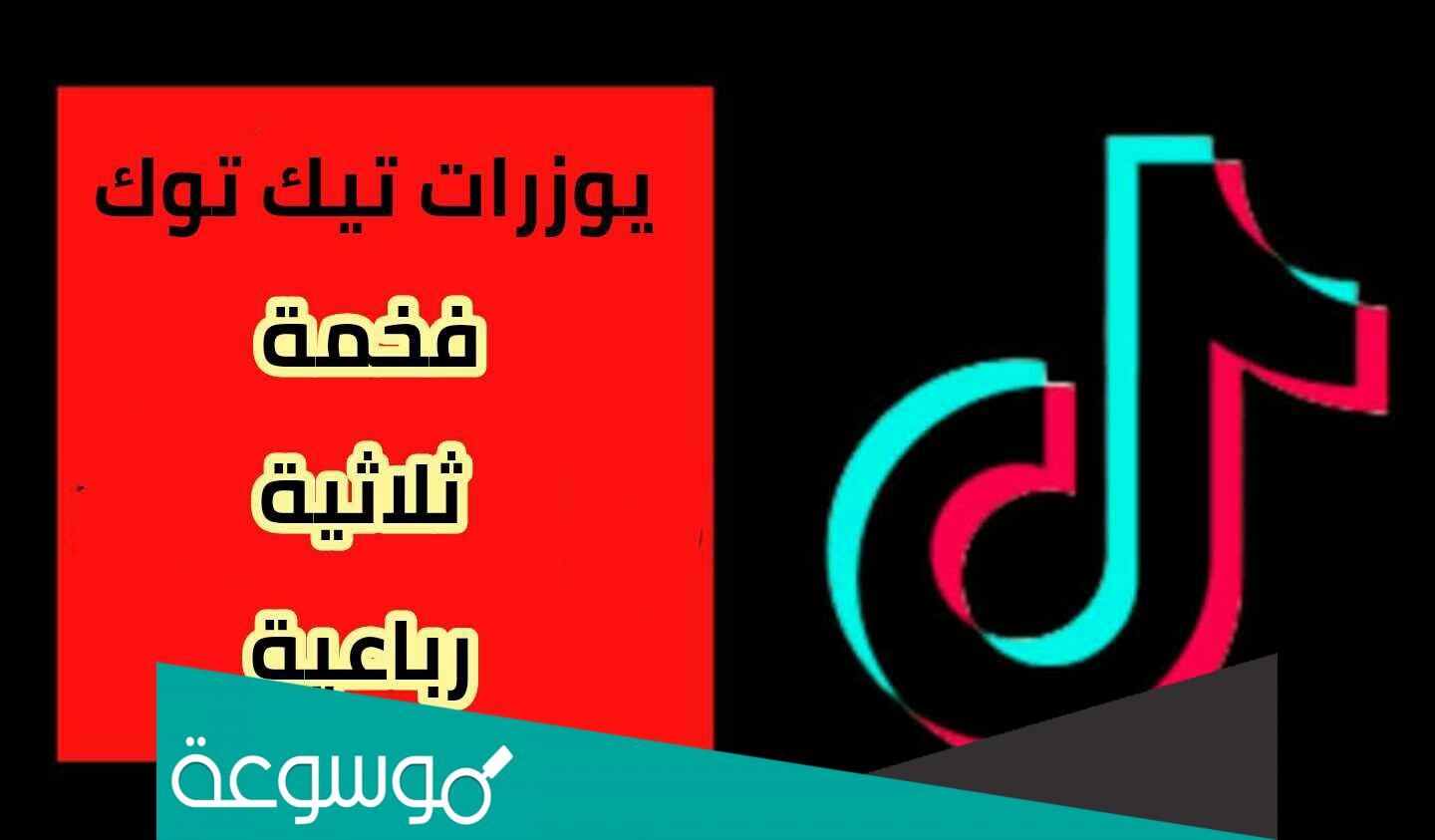 يوزرات تيك توك فخمة متاحة